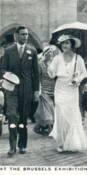 Na exposição de Bruxelas, 1935 1937