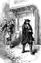 Ataque ao capitão da Rosa, século XVII c1880