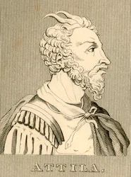 Átila, c406-453, 1830.