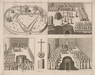 Audiência no Czar Russo, Moscou. Publicado por Jacob Ulfeldt, 1578.