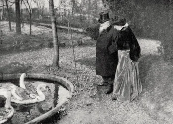 Auguste Rodin, escultor francês, 1895