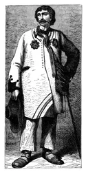 Camponês austríaco, c1890