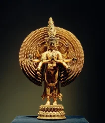 Avalokitesvara - escultura, século XIV