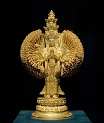 Avalokitesvara - escultura, 17 a 18 Século