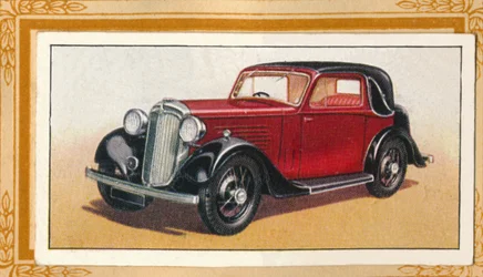BSA 10 Coupé de cabeça fixa, c1936