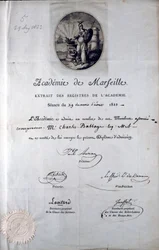 Diploma de Babbage da Academie de Marseilles