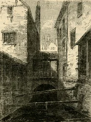 Parte traseira do leão vermelho, da frota, c1872.