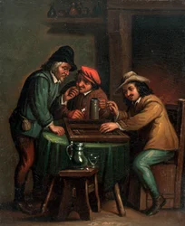 Jogadores de Gamão