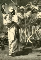 Bagaeus Entregando Suas Mensagens à Guarda Persa, 1890.