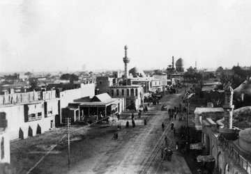 Bagdá do portão norte, Iraque, 1917-1919