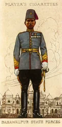 Forças estaduais de Bahawalpur, 1936.