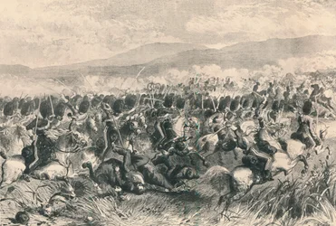 Balaclava, 25 de outubro de 1854. A Carga dos Escoceses Cinzentos, 1884