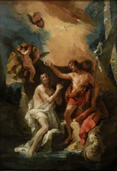 Batismo de Cristo, século XVIII.