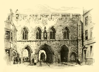 Bar Gate, lado sul, 1898.