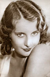 Barbara Stanwyck, atriz americana de cinema e televisão, 1933