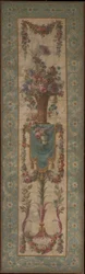Cesto de flores com guirlandas, 1770-90.
