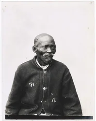 Primeiro-Ministro do Chefe da Basuto, c.1920s (impressão em prata gelatina)