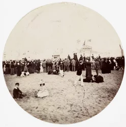 "Entretenimento de praia", c 1890