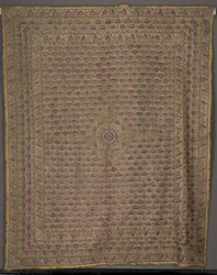 Tampa de cama, 1800s.