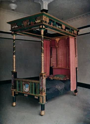 Estrado decorado por Jessie Bayes, c1913