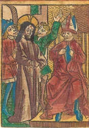 Antes de Caifás, c. 1490.