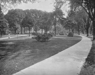 Belle Isle Park, Michigan, EUA, c1900.