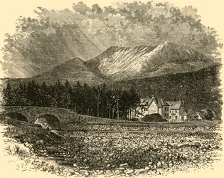 Ben Bay e Kinlochewe Hotel, 1898.