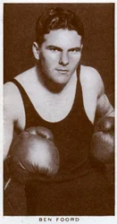 Ben Foord, boxeador sul-africano, 1938