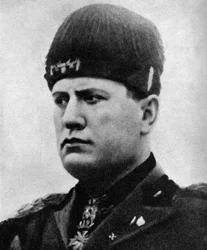 Benito Mussolini 1883-1945, ditador fascista italiano, 1922 1936