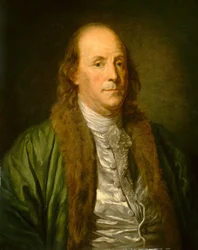 Benjamin Franklin, século XIX.