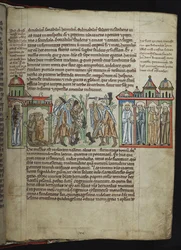 Bernardo de Claraval enviando monges para casas filhas, monges cistercienses, 1249-1250.