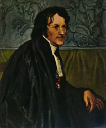 Bertel Thorwaldsen 1768-1844. - Pintura de Eckersberg, 1934.