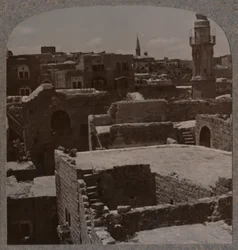 Vista aérea de Lydda, c1900