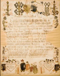 Certidão de Nascimento e Baptismo, 1789.