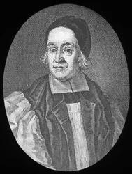 Bispo Thomas Ken, clérigo inglês do século XVII, final do século XIX ou início do século XX