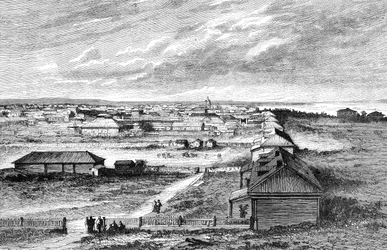 Blagovyeshchensk, Sibéria, Rússia, 1895