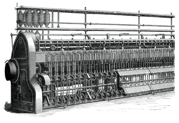 Quadro de bobina e mosca, c1880
