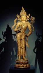 Bodhisattva Maitreya - escultura, 11 a 12 Século