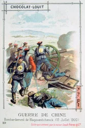 Bombardeio de Blagoveshchensk, Rússia, rebelião dos boxeadores, 15 de julho de 1900