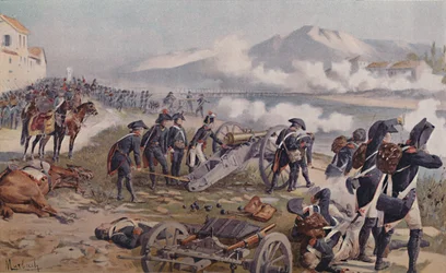 Bonaparte mirando o canhão em Lodi, 1796, 1896.