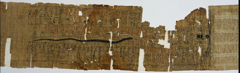 Livro de Amduat, talvez de Bakenmut, com elementos da décima a décima segunda hora, 1000-900 aC.