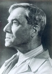 Boris Pasternak, poeta e romancista russo, Peredelkino, URSS, 1952