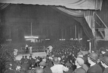 Boxe no país das maravilhas, Londres, c1903 1903