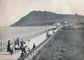 Bray - O passeio e Bray Head, 1895