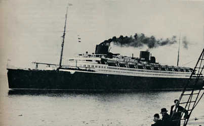 Bremen: candidato alemão para o campeonato de velocidade no mar, c1935