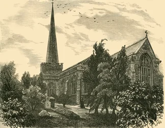 Igreja de Bridgwater, 1898.