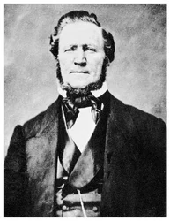 Brigham Young, líder mórmon americano, cerca de 1855-1865 1955