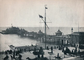 Brighton - o cais oeste, 1895