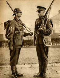 Uniformes do exército britânico, 1933.