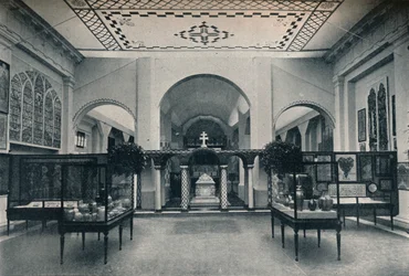 Secção britânica de artes e ofícios, Exposição Internacional de Gante, 1913.